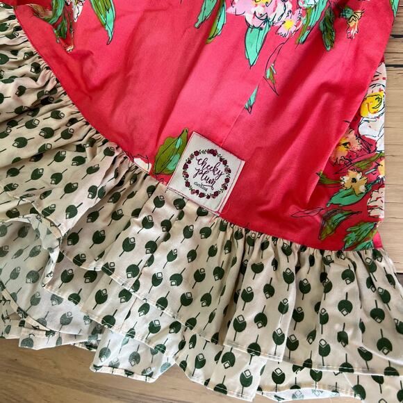 Cheeky Plum - Stella Dress - Pink Floral - Size 7 - Picture 3 of 6